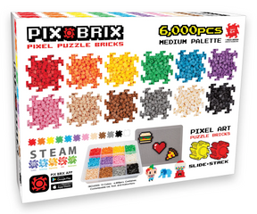 Contenedor de 6000 bloques Pix Brix