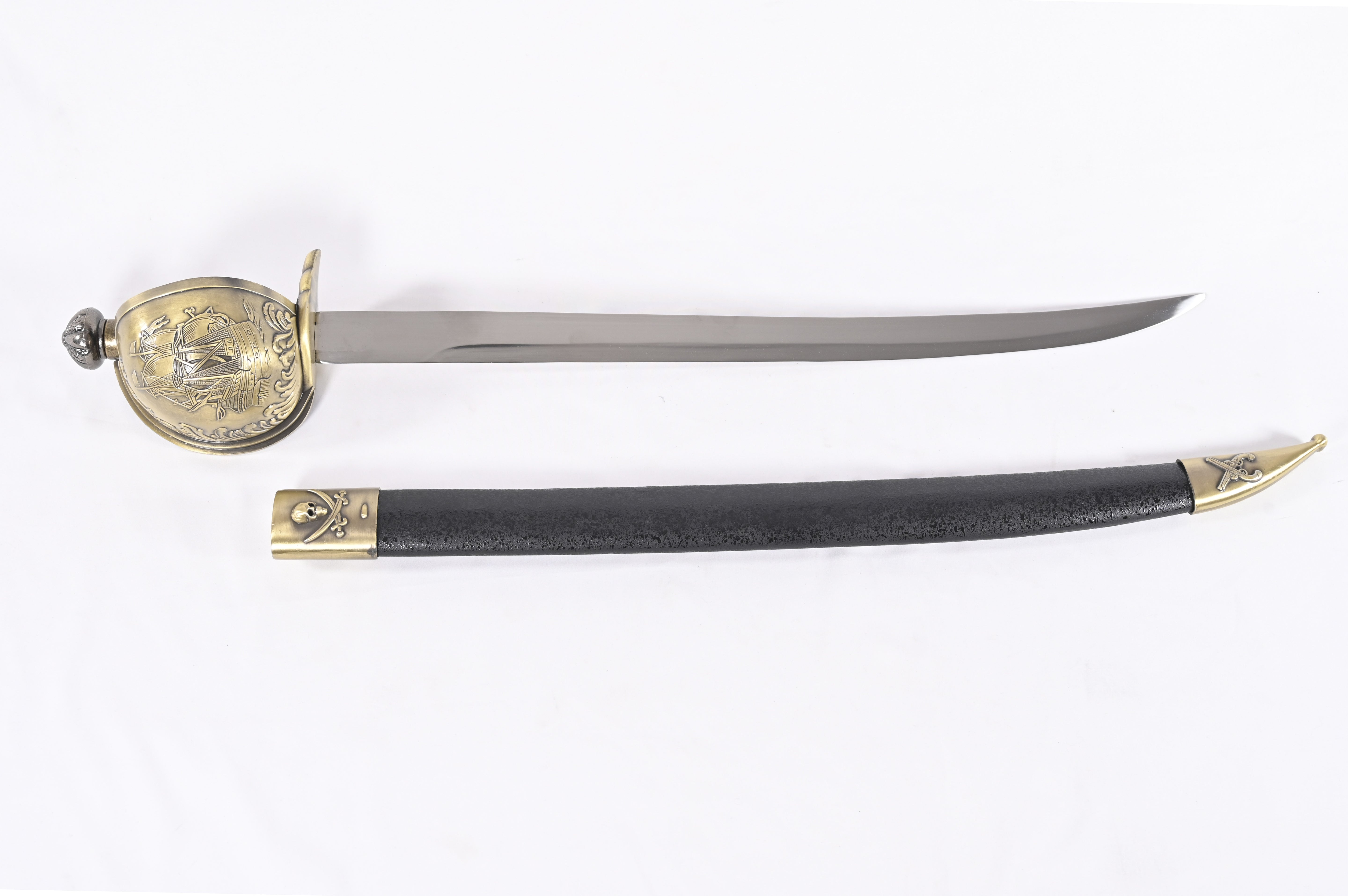 Maldición del Caribe - hoja y funda con óxido