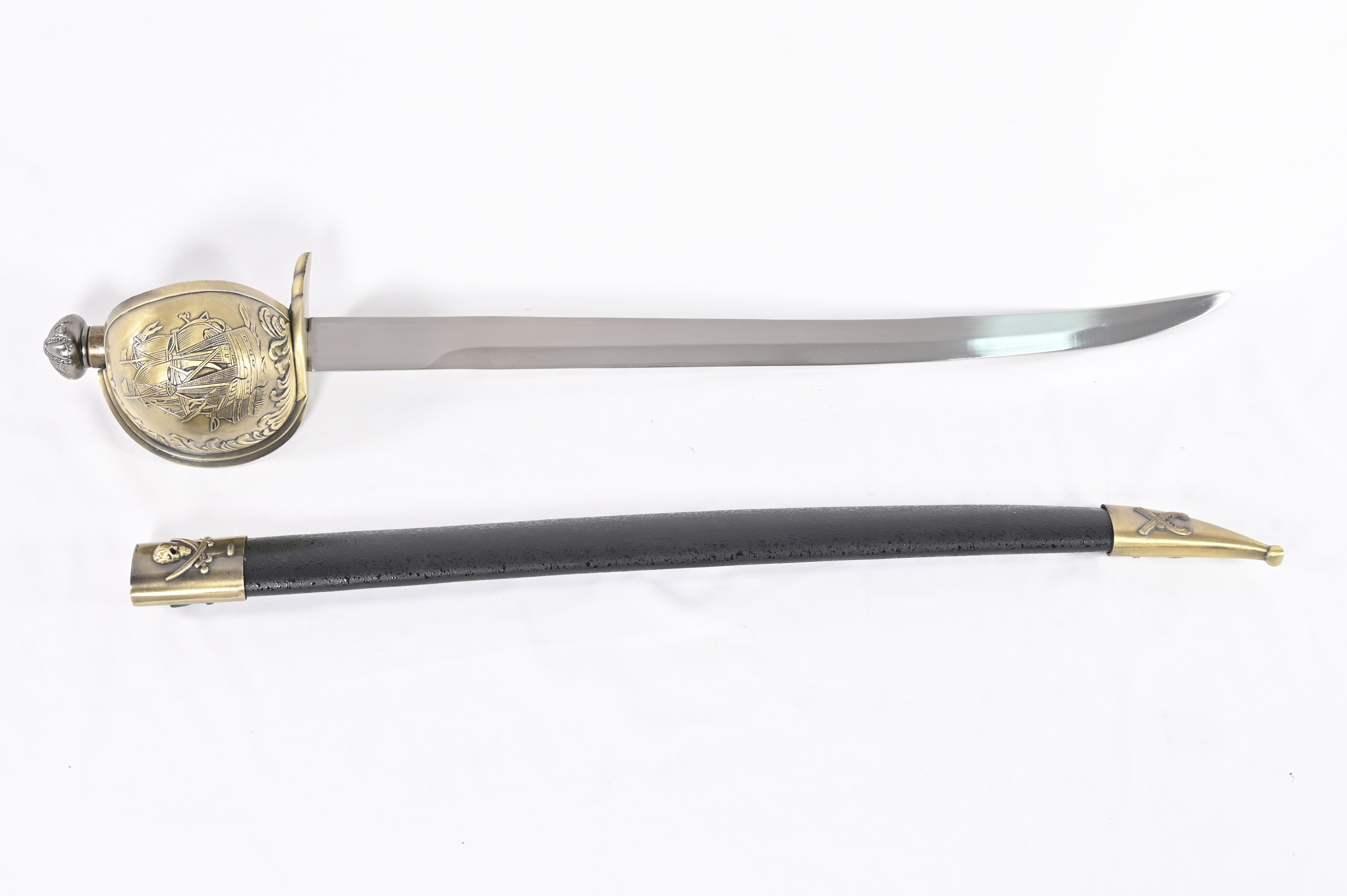 Maldición del Caribe - hoja y funda con óxido