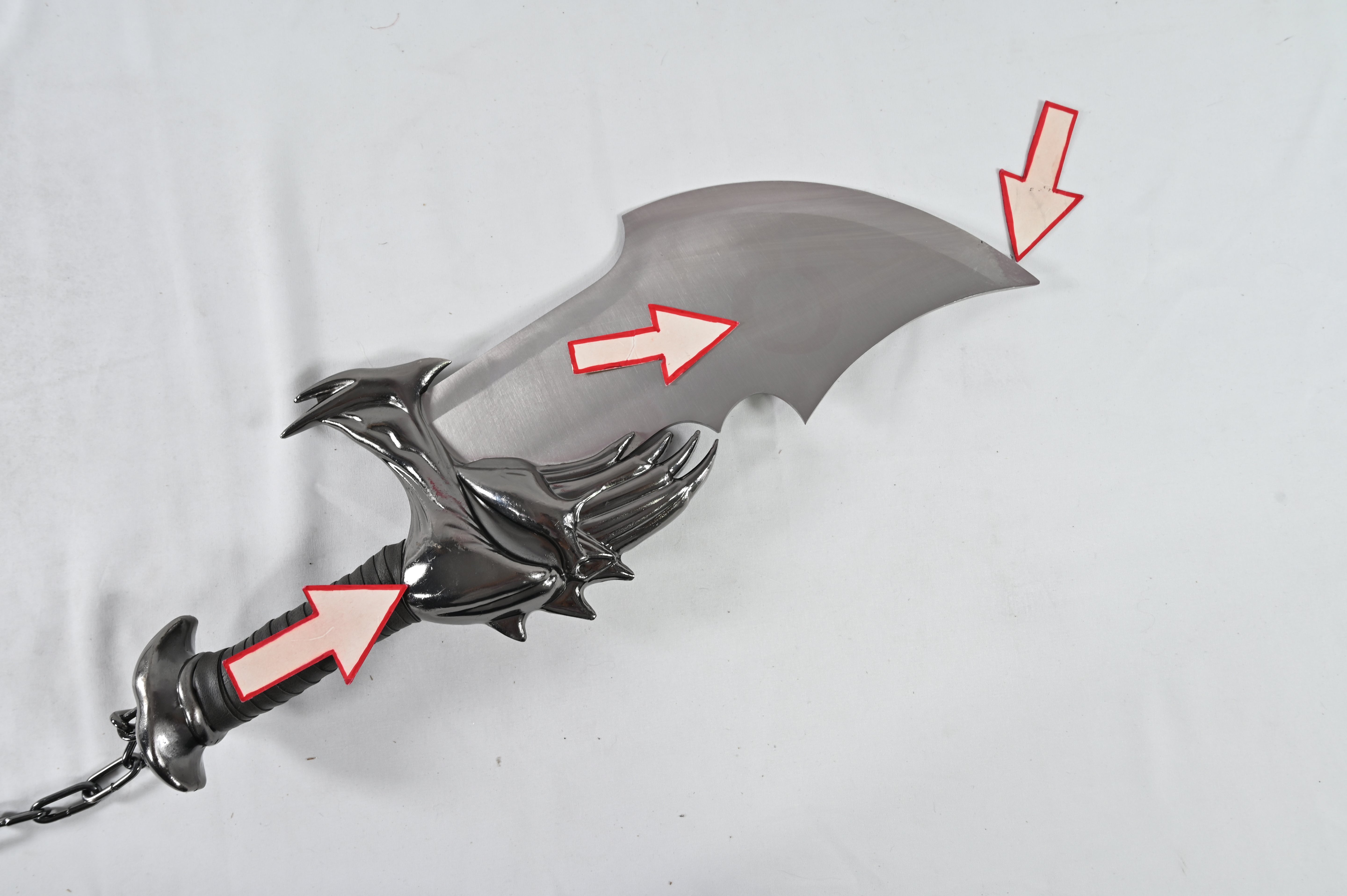 Espadas del Caos -  hojas rayadas, sin diseño