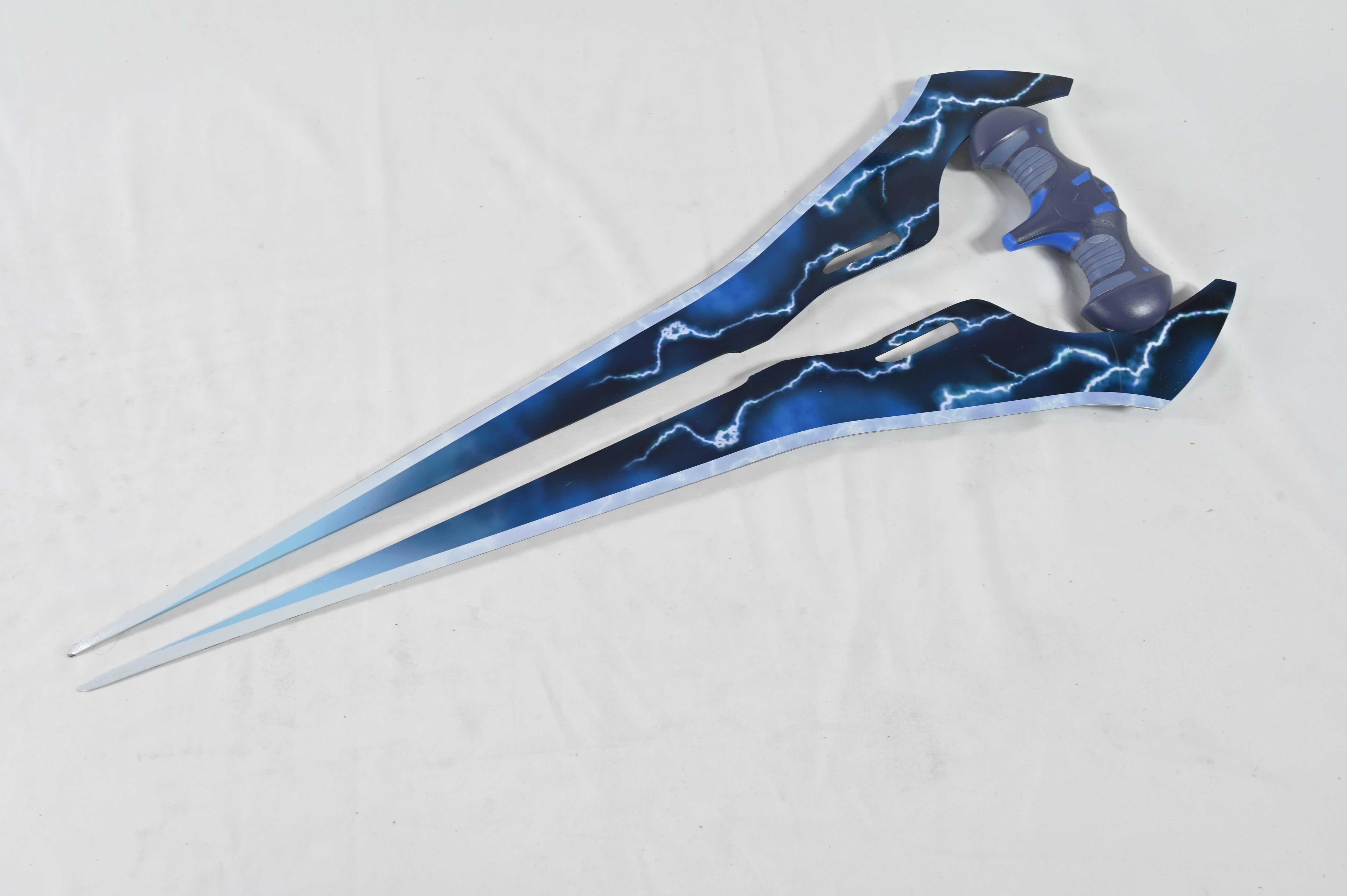 Energy Sword - punta picada, mango manchado, sin soporte