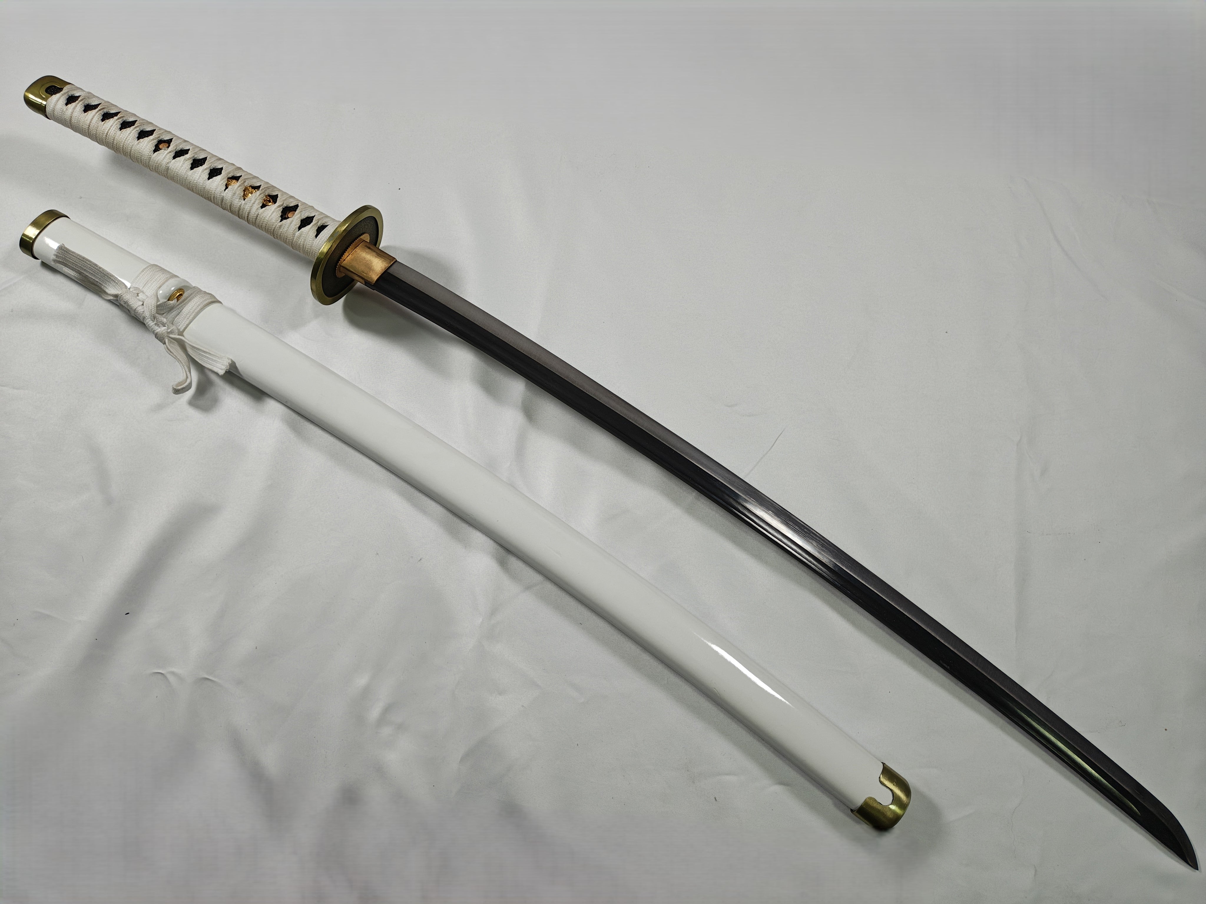 Wado Ichimonji - versión Deluxe - funda picada - hoja rayada