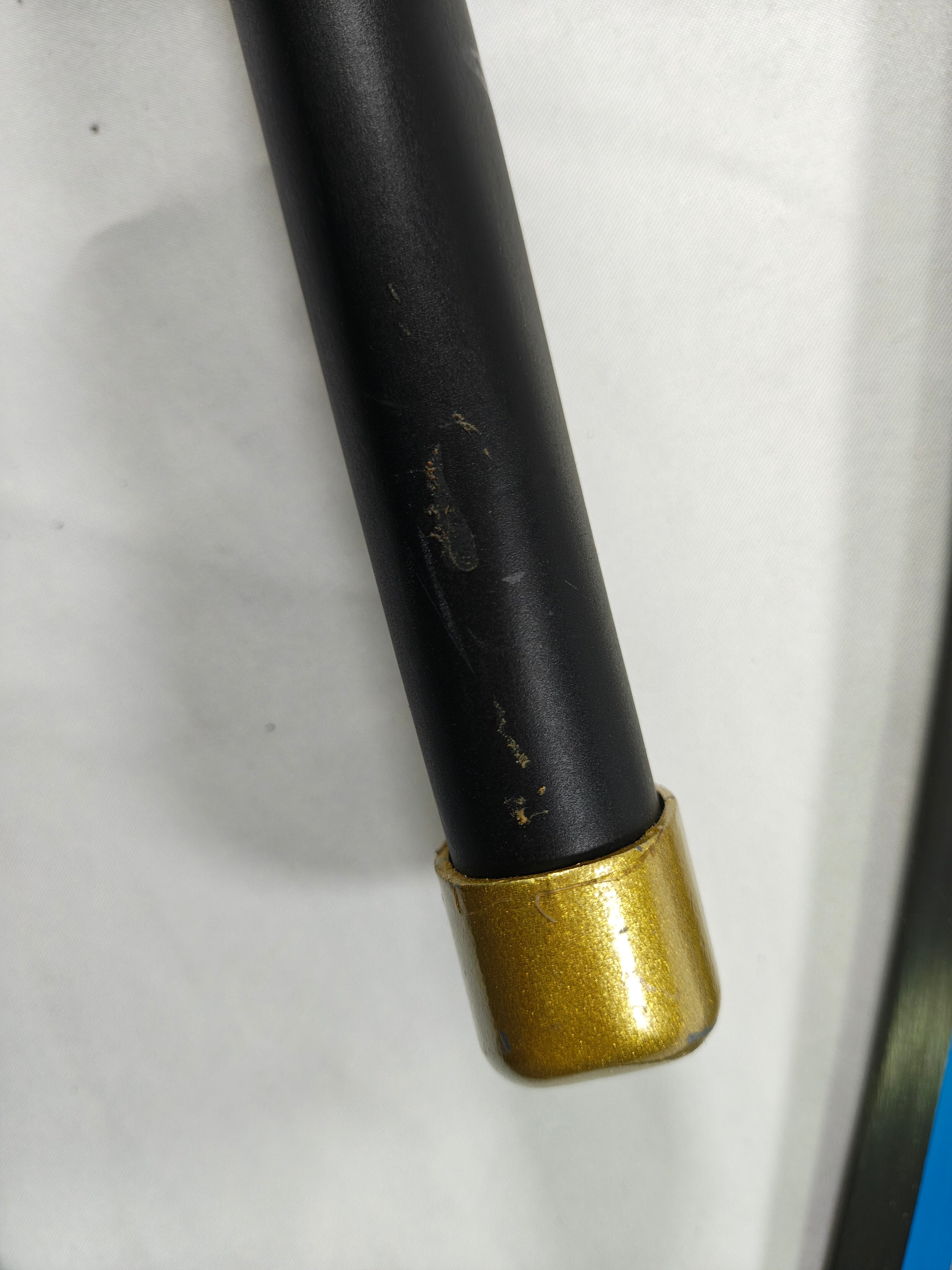 Water Hashira - hoja rayada, funda manchada, tsuba manchado