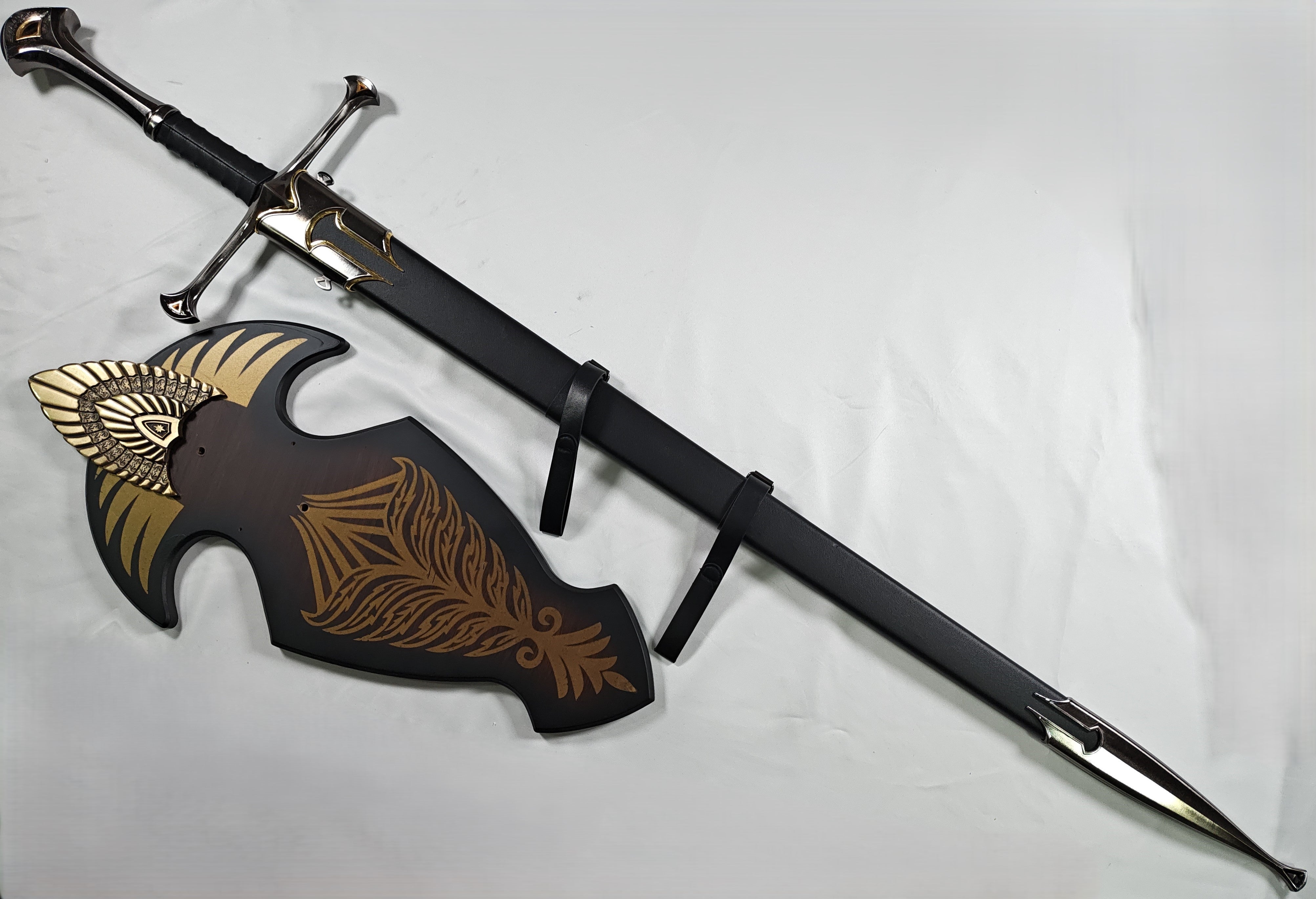 Andúril v2 - pomo chueco, soporte dañado