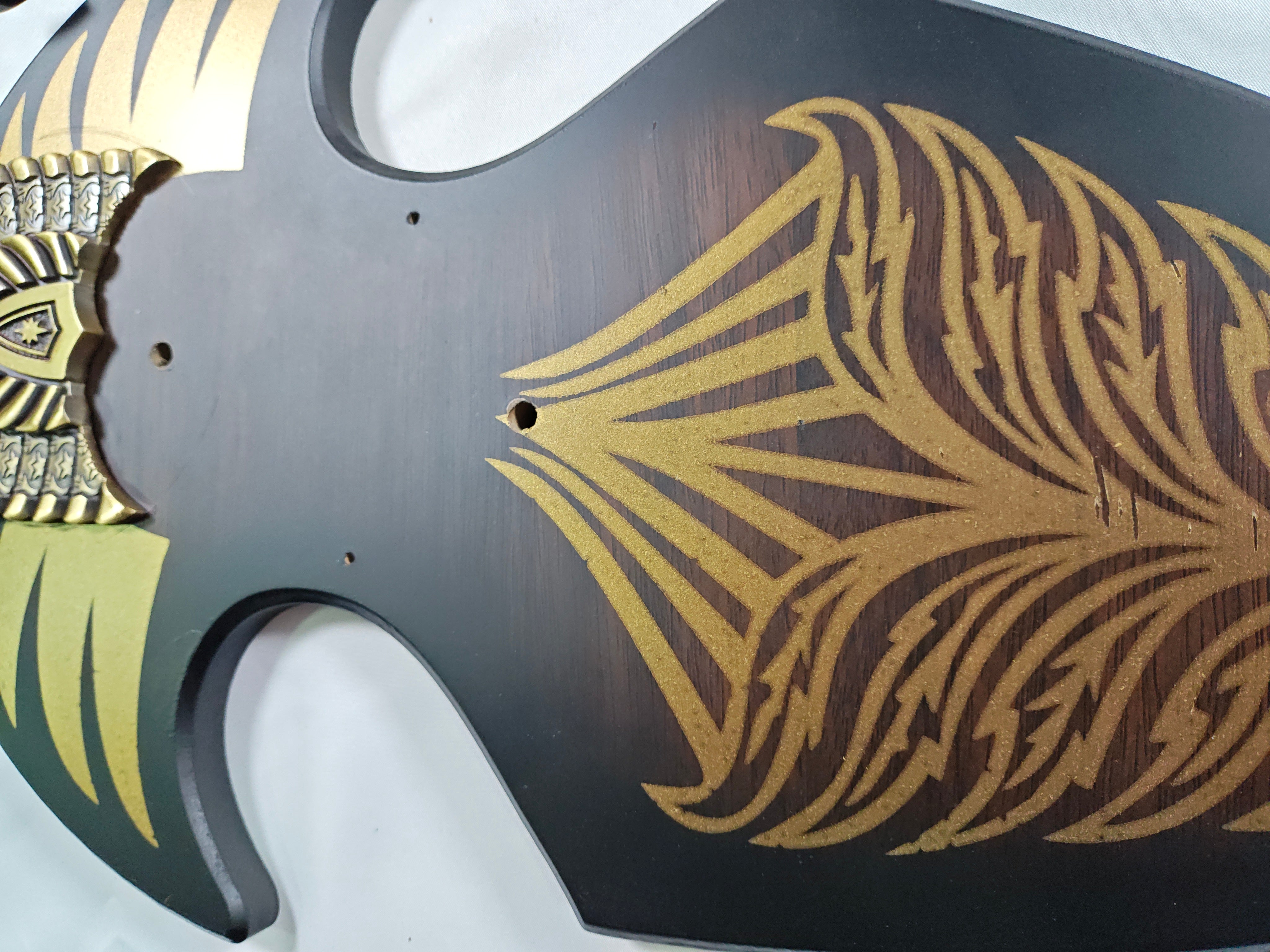 Andúril v2 - pomo chueco, soporte dañado