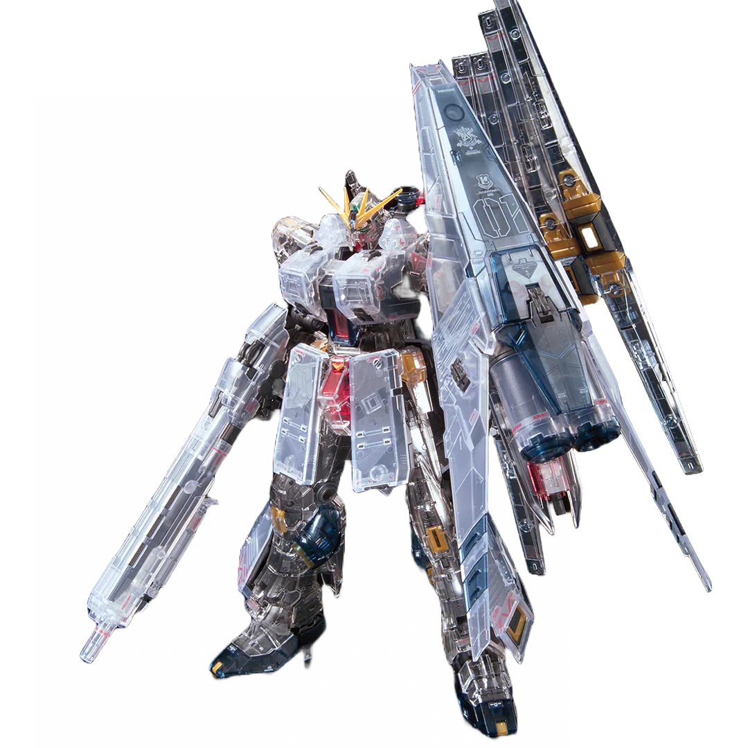 ロボット RX-93 V GUNDAM HWS (CLEAR COLOR) BANDAI RG 1/144 RX-93 V Gundam HWS Clear Color Event Limited