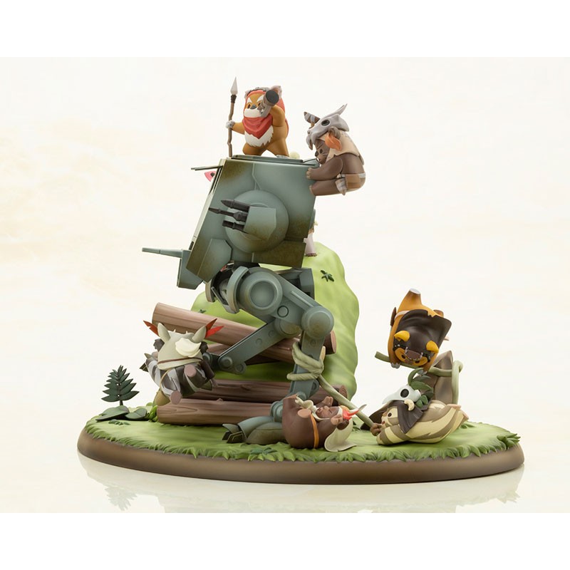 ArtFX Artist Series - Battle of Endor The Little Rebels - Star Wars (empaque dañado)