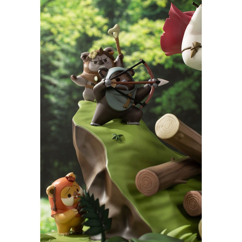 ArtFX Artist Series - Battle of Endor The Little Rebels - Star Wars (empaque dañado)