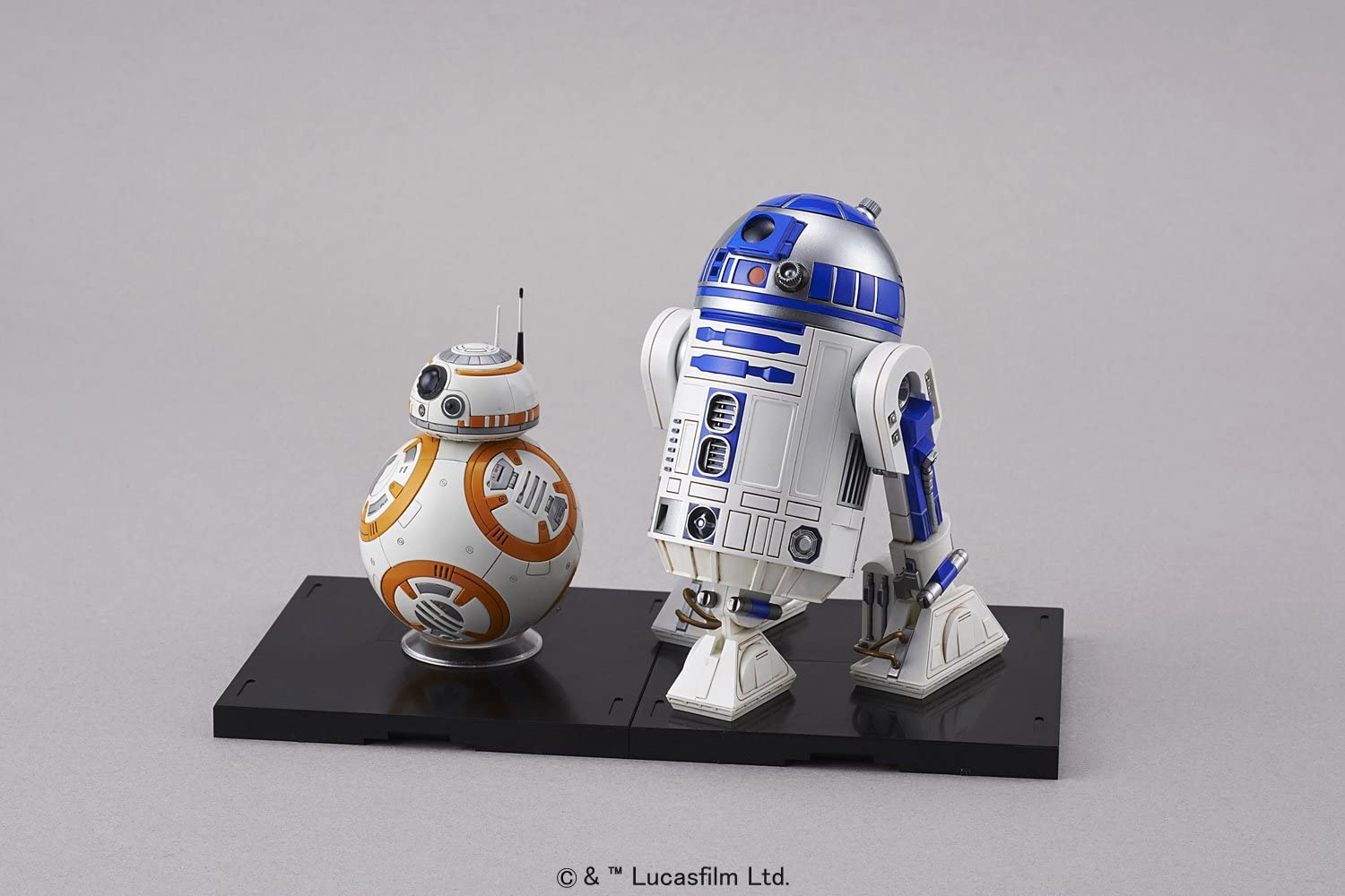 Model kit 1/12 BB-8 & R2-D2 Star Wars