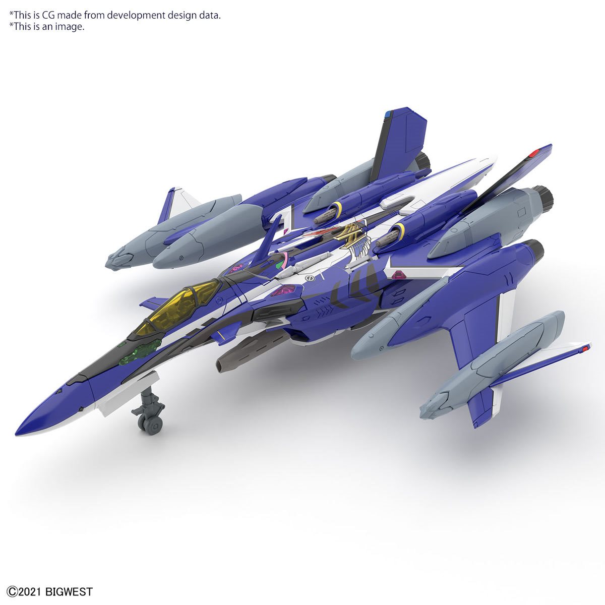 Model kit HG 1/100 YF-29 Durandal Valkyrie (Maximilian Jenius Use) - Macross Frontier