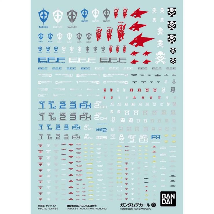 Decals Gundam Bandai Hobby