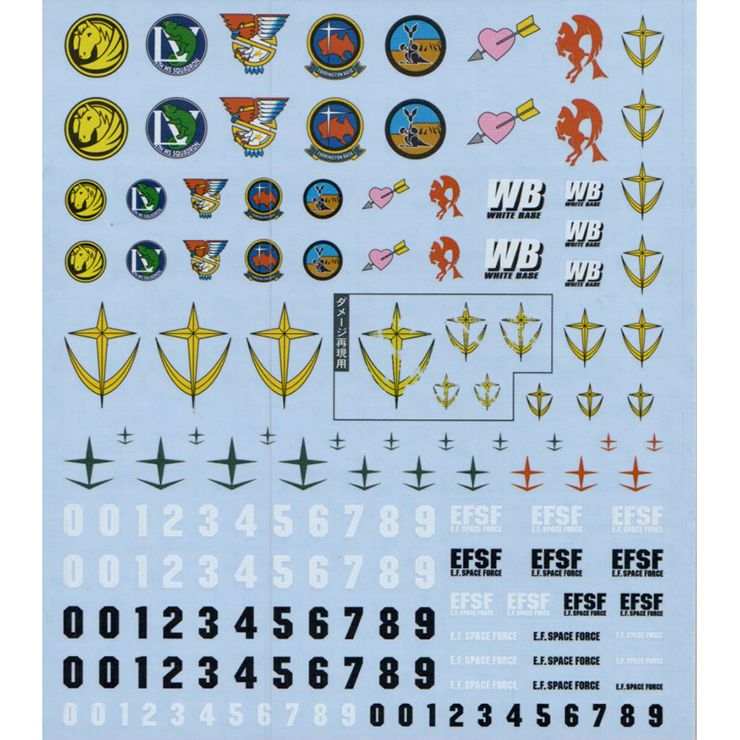 Decals Gundam Bandai Hobby