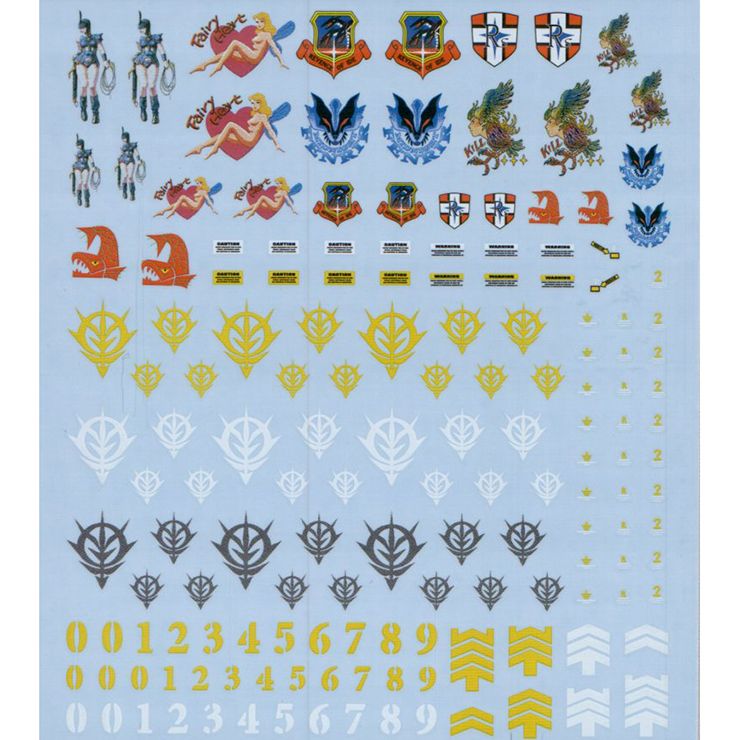 Decals Gundam Bandai Hobby