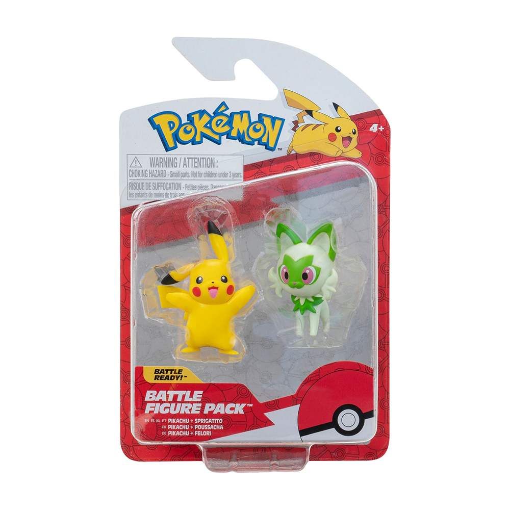 Pikachu & Sprigatito - Pokemon