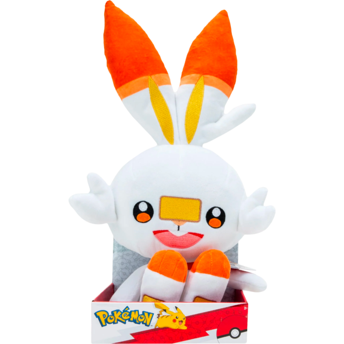 Peluche Scornbunny 12" Jazwares - Pokémon