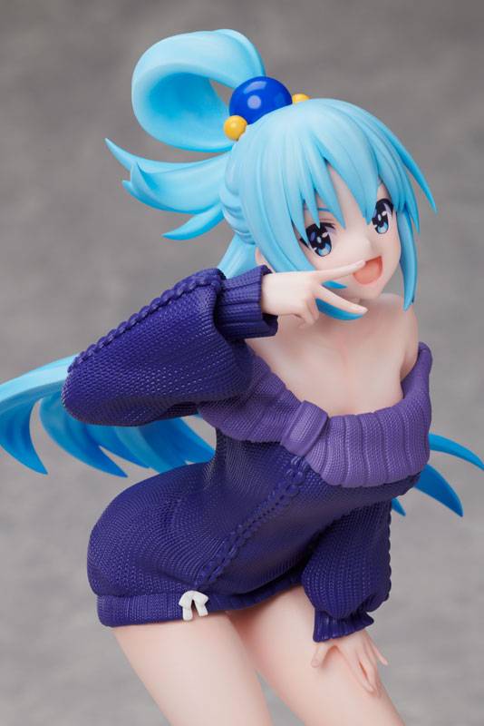 elCOCO Figure - Aqua (Casual Play ver. 1/7) - KonoSuba!