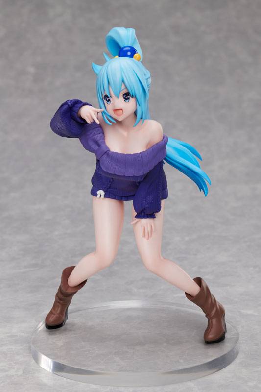 elCOCO Figure - Aqua (Casual Play ver. 1/7) - KonoSuba!