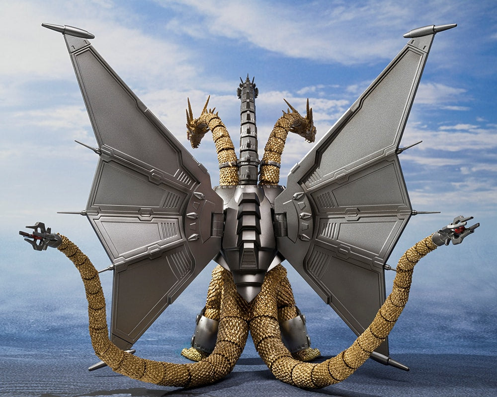 S.H.MonsterArts  - Mecha Ghidorah (Shinjuku Decisive Battle Special) - Godzilla