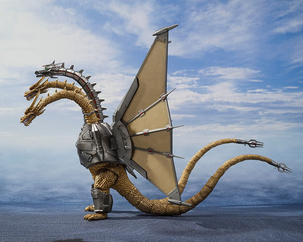 S.H.MonsterArts  - Mecha Ghidorah (Shinjuku Decisive Battle Special) - Godzilla