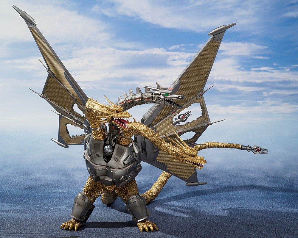 S.H.MonsterArts  - Mecha Ghidorah (Shinjuku Decisive Battle Special) - Godzilla