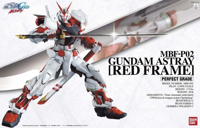 PG 1/60 MBF-P02 Astray Red Frame Gundam