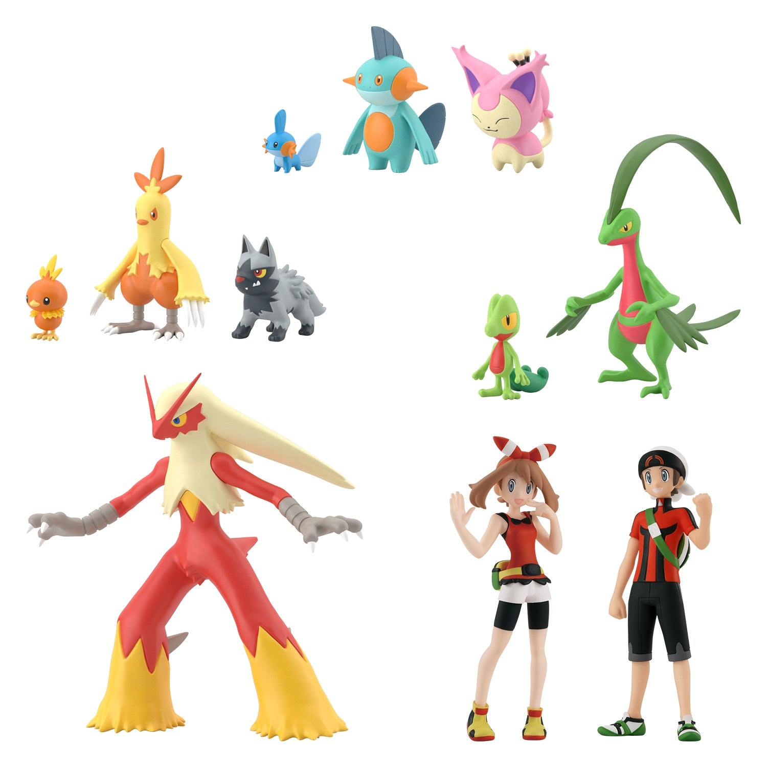 Pokemon Scale World - Hoenn region set