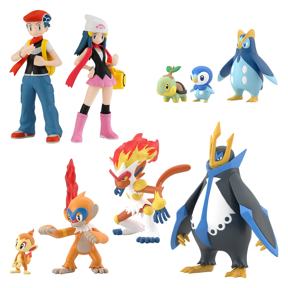 Pokemon Scale World - Sinnoh region set