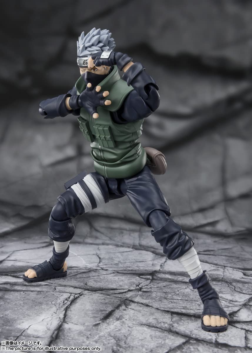 S.H.Figuarts  - Kakashi Hatake - The famed Sharingan Hero - Naruto Shippuden